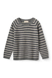 Copenhagen Colors Grey Stripe Ribbed Top + Legging Set