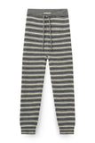 Copenhagen Colors Grey Stripe Ribbed Top + Legging Set