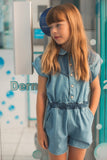 Louise Louise Patricia Denim Patchwork Overall