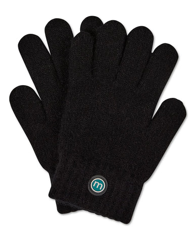 Memoi Black Basic Gloves