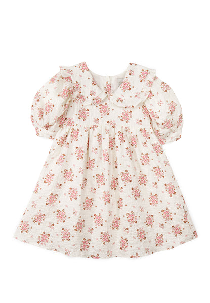 Mipounet Pink/Ecru Paloma Dress