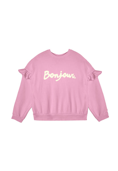 Mipounet Orchid Bonjour Sweatshirt