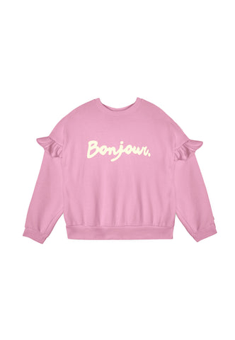 Mipounet Orchid Bonjour Sweatshirt
