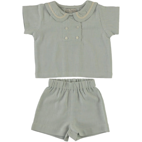 Bebe Organic Malo Cloud Blue Baby Set