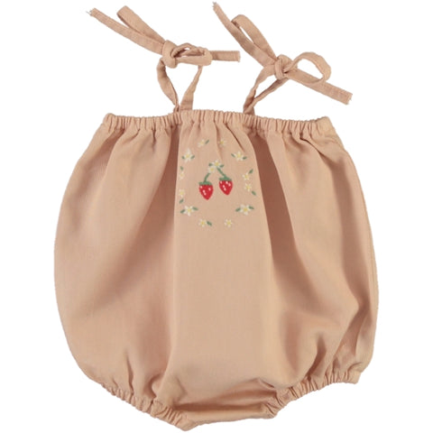 Bebe Organic Mara Shell Pink Romper