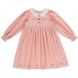 Bebe Organic Margot Dusty Rose Dress