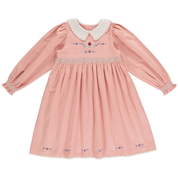 Bebe Organic Margot Dusty Rose Dress