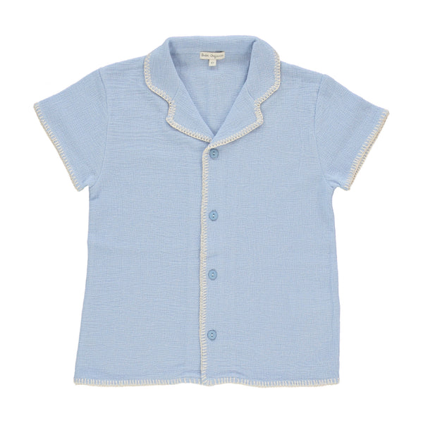 Bebe Organic Mateo Mediterranean Shirt