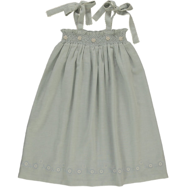 Bebe Organic Maya Cloud Blue Dress