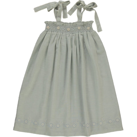Bebe Organic Maya Cloud Blue Dress