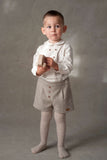 Popelin Stone Woolen Shorts