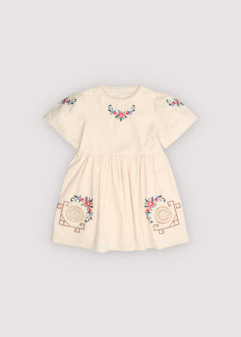 The New Society Ecru Narcise Dress