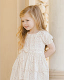 Noralee Ivory Floral Stripe Annette Dress