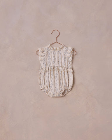 Noralee Ivory Antoinette Stripe Alice Romper