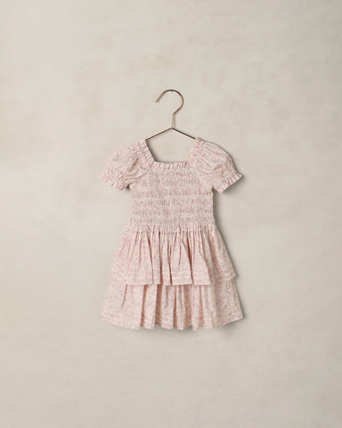 Noralee Ivory Lavender Floral Cosette Dress