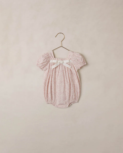 Noralee Ivory Lavender Floral Lyla Romper