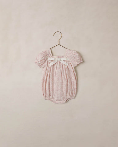 Noralee Ivory Lavender Floral Lyla Romper