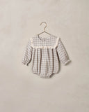 Noralee Fall Plaid Noelle Romper