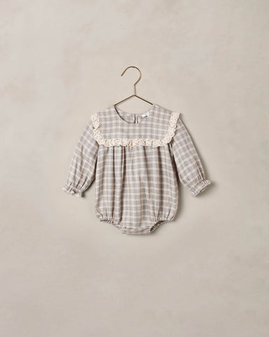 Noralee Fall Plaid Noelle Romper