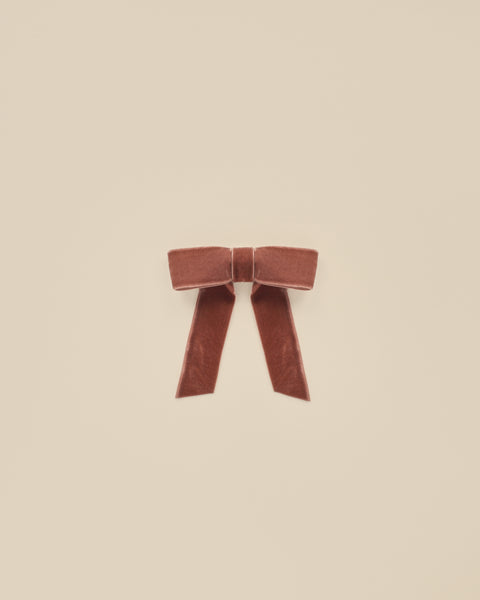 Noralee Poppy Velvet Bow