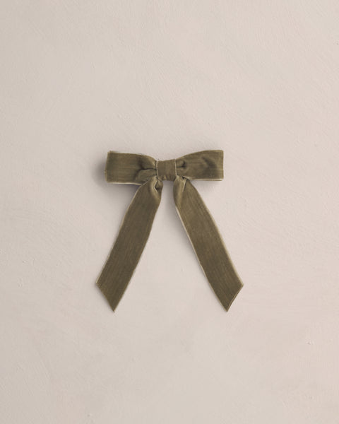 Noralee Pine Velvet Bow