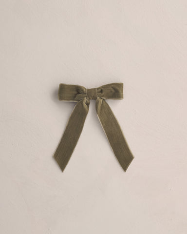 Noralee Pine Velvet Bow