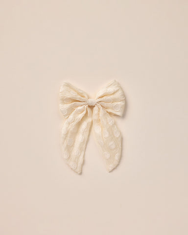 Noralee Dotty Organza Oversized Bow