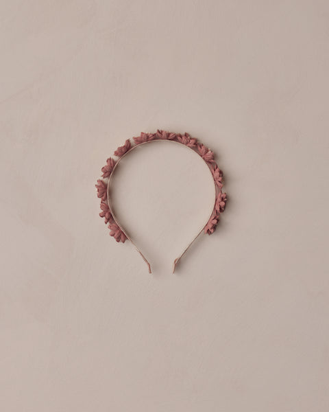 Noralee Raspberry Floral Headband