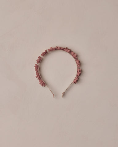 Noralee Raspberry Floral Headband