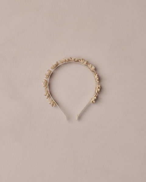 Noralee Ecru Floral Headband