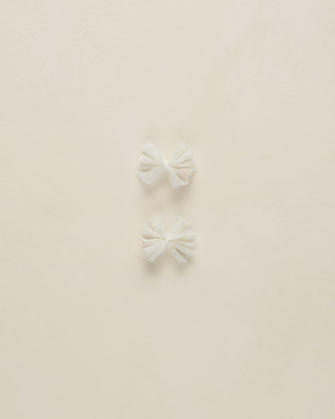 Noralee Ivory Flutter Tulle Clip