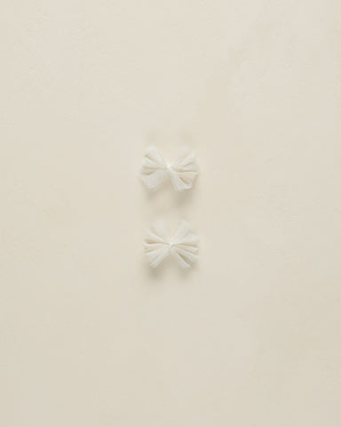 Noralee Ivory Flutter Tulle Clip