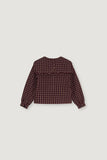 The New Society Orbit Check Blouse