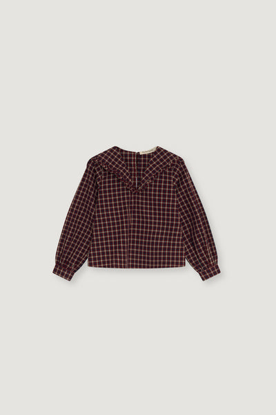 The New Society Orbit Check Blouse
