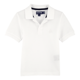 Vilebrequin White Pantin SS Pique Polo