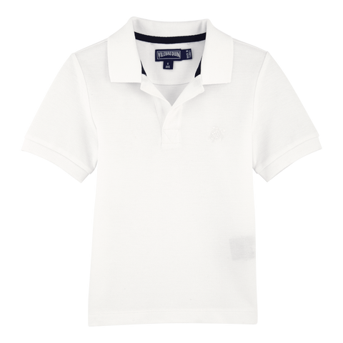 Vilebrequin White Pantin SS Pique Polo