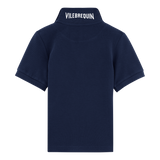 Vilebrequin Navy Blue Pantin SS Pique Polo