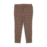 Lil Legs Tan Plaid Printed Pants