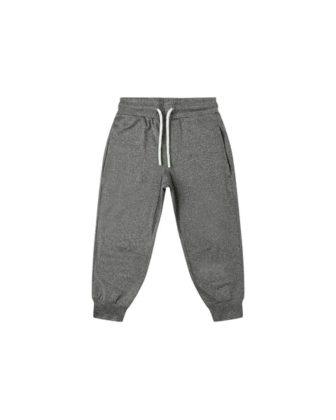 Rylee & Cru Heathered Black Jogger
