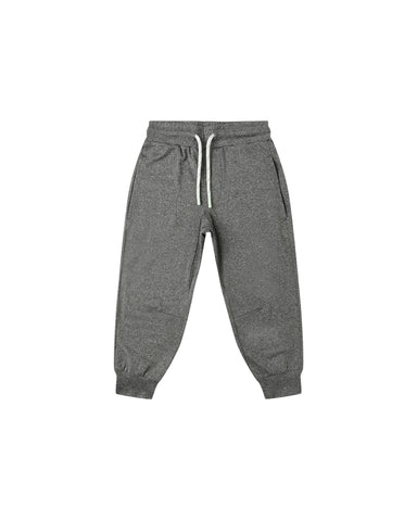 Rylee & Cru Heathered Black Jogger