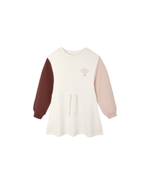 Rylee & Cru Natural Antique Color Block Coast Dress
