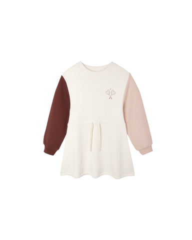 Rylee & Cru Natural Antique Color Block Coast Dress