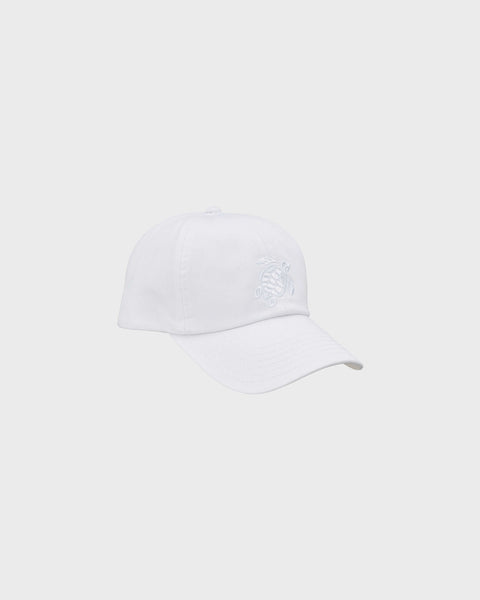 Vilebrequin White Turtle Cap