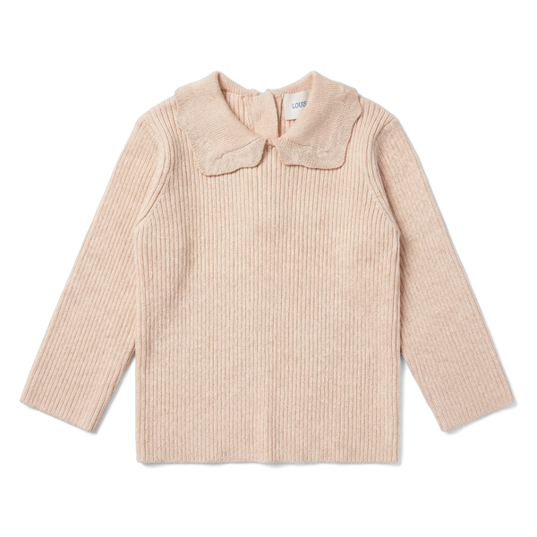 Louis Louise Baby Cream Knit Lurex Sweater + Legging