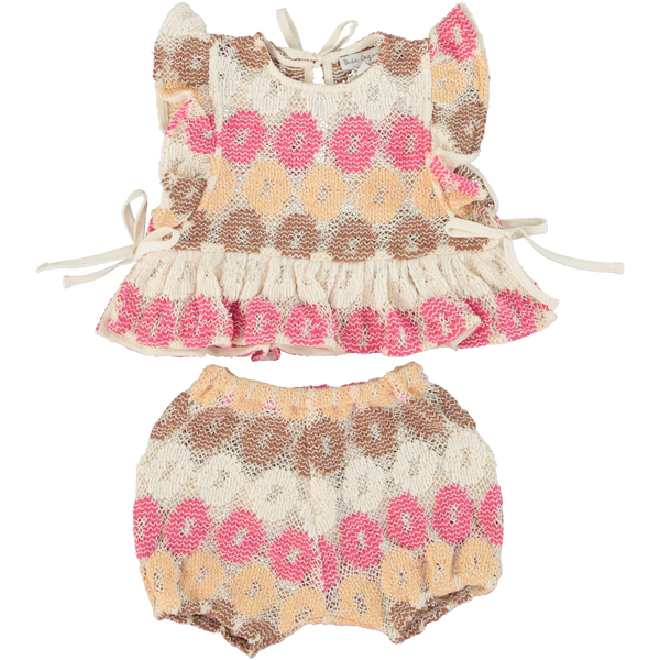 Bebe Organic Pernila Summer Crochet Baby Set