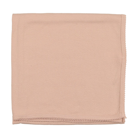 Lilette Shell Pink Pinpoint Blanket