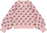 Louis Louise Pink & Burgundy Cherry Elia Kids Sweater