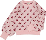 Louis Louise Pink & Burgundy Cherry Elia Kids Sweater