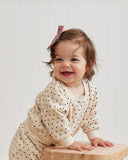 Quincy Mae Polka Dot Velour Relaxed Sweat Set