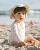 Quincy Mae Ivory Bloom Sun Hat